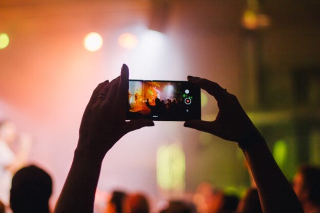 Photo Audience Microphone